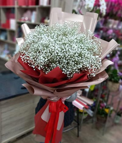 Букет цветов из: Гипсофила в Бурее