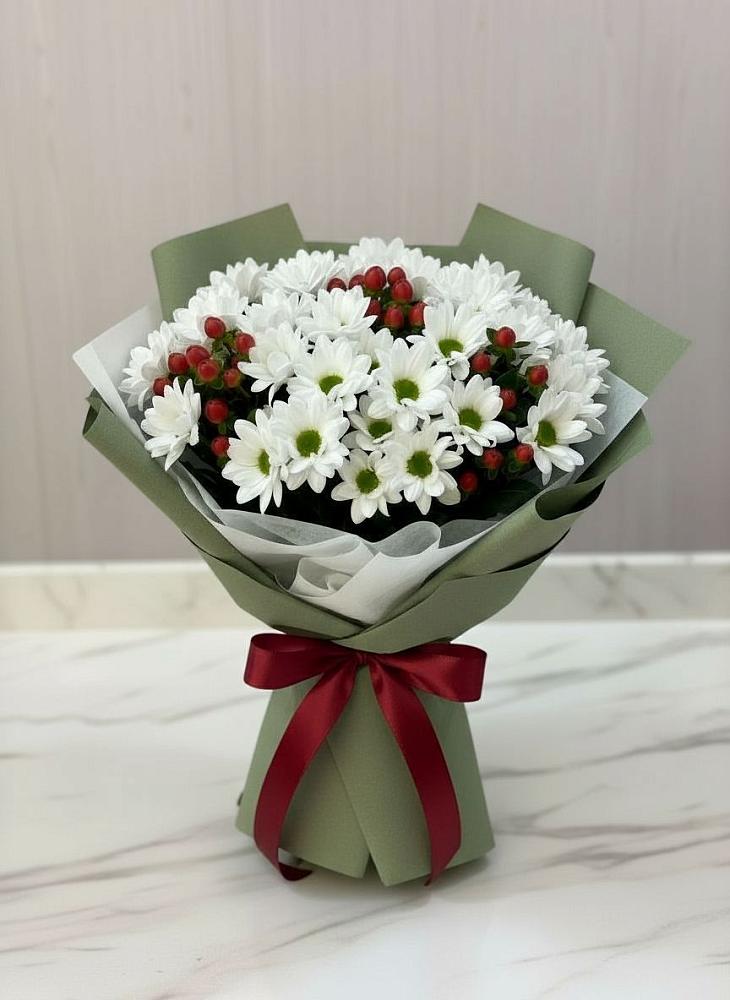 Букет цветов из: Хризантемы в Бурее