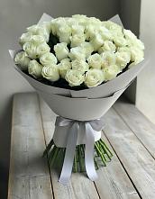 Букет 35 Белых роз в Бурее