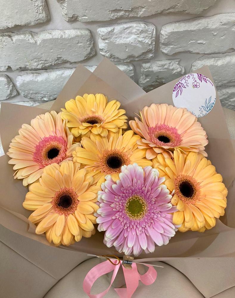 Букет цветов из: Герберы в Бурее