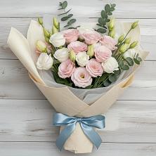 Букет цветов из:  Лизиантусы в Бурее