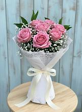 Букет цветов из:  Розы в Бурее