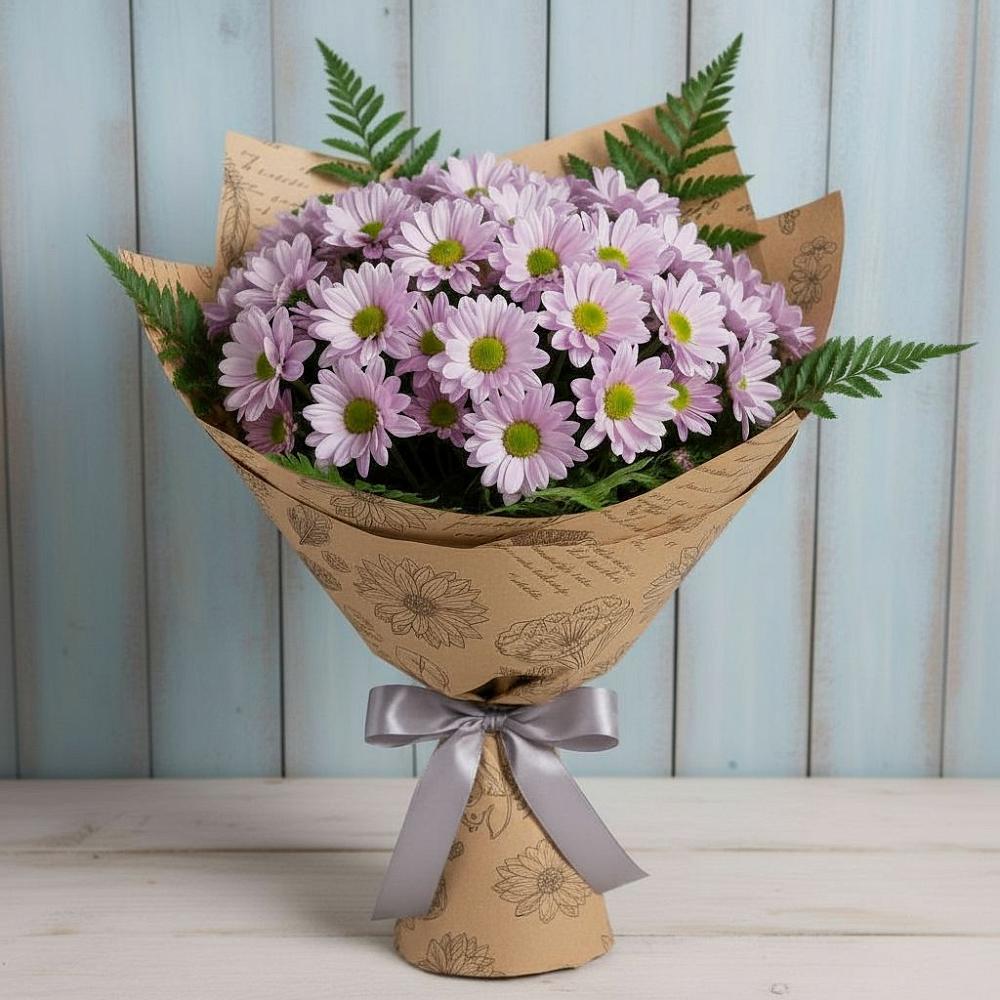 Букет цветов из: Хризантемы в Бурее