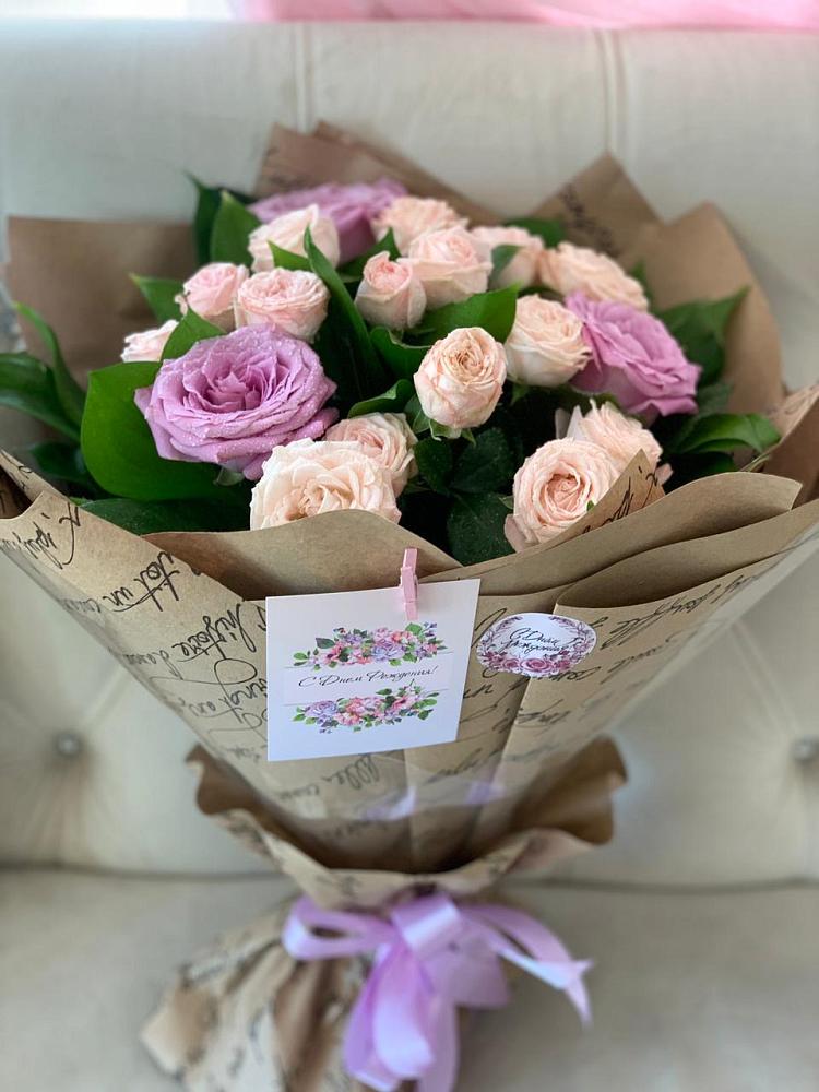 Букет цветов из: Розы в Бурее