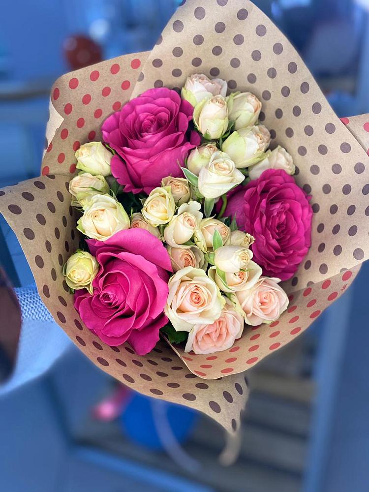 Букет цветов из: Розы в Бурее