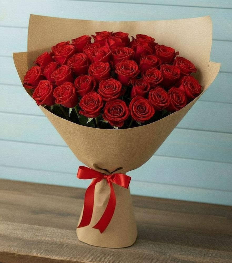 Букет Красные розы Милано в Бурее