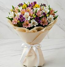 Букет цветов из:  Альстромерии в Бурее