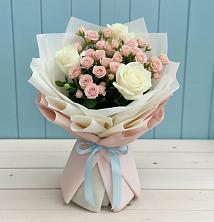 Букет цветов из:  Розы в Бурее