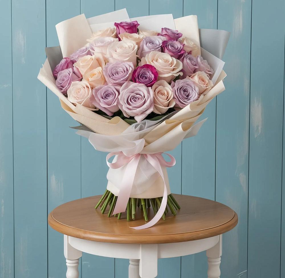 Букет цветов из: Розы в Бурее