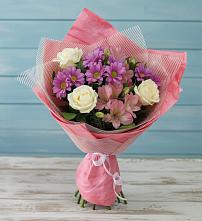 Букет цветов из:  Герберы #REPLACE_PRED# Бурее