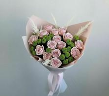 Букет цветов из:  Розы и Хризантемы в Бурее