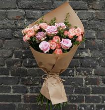 Букет цветов из:  Розы в Бурее