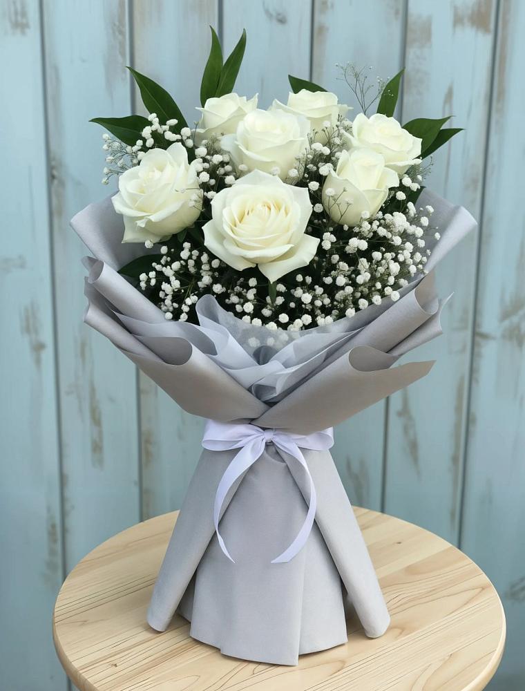 Букет цветов из: Розы в Бурее