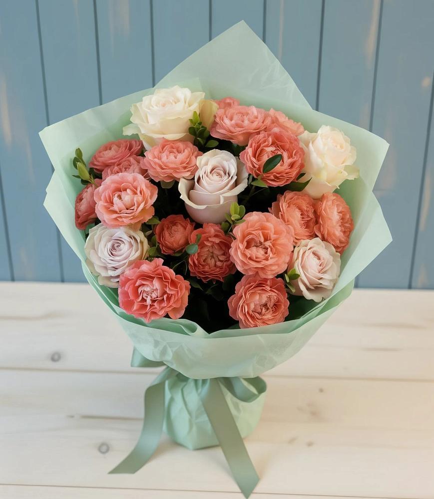 Букет цветов из: Розы в Бурее