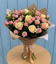 Букет цветов из:  Розы в Бурее