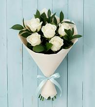 Букет цветов из:  Розы в Бурее