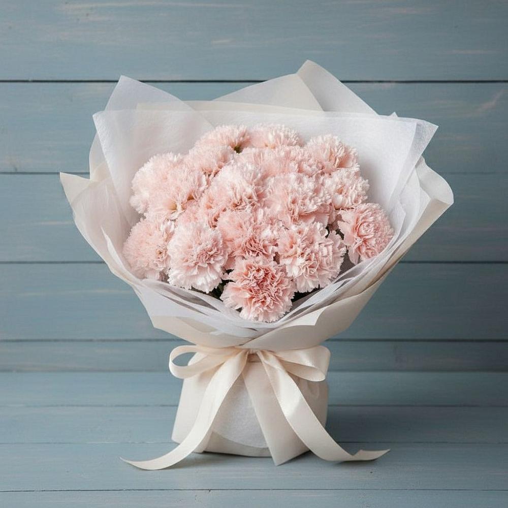 Букет цветов из: Гвоздики в Бурее