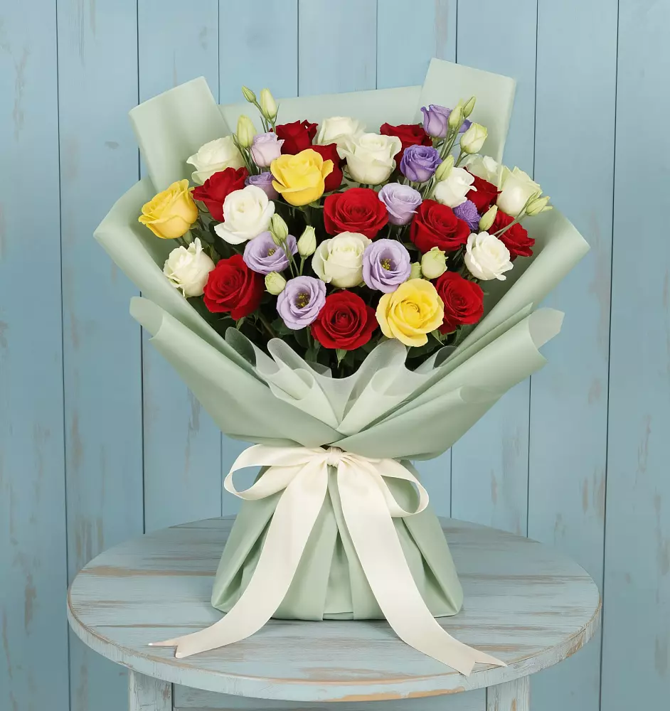 Букет цветов из: Розы в Бурее