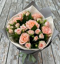 Букет цветов из:  Розы в Бурее