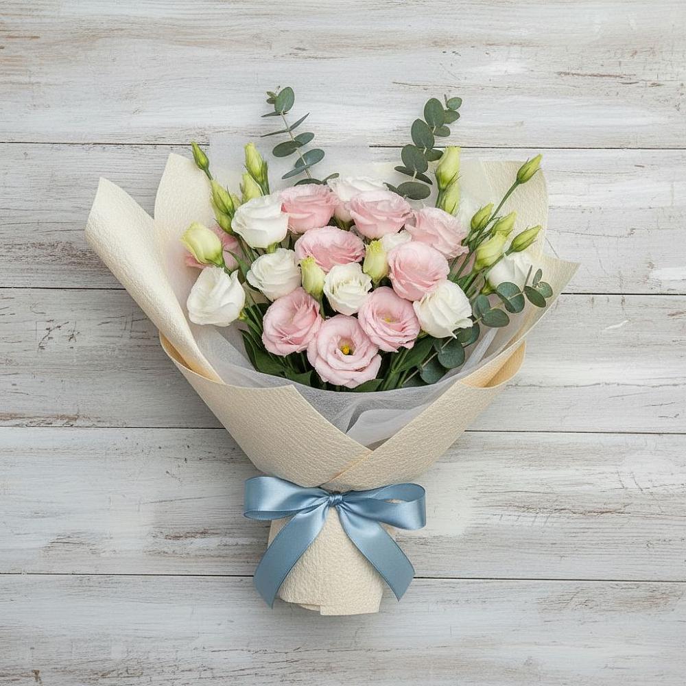 Букет цветов из: Лизиантусы в Бурее