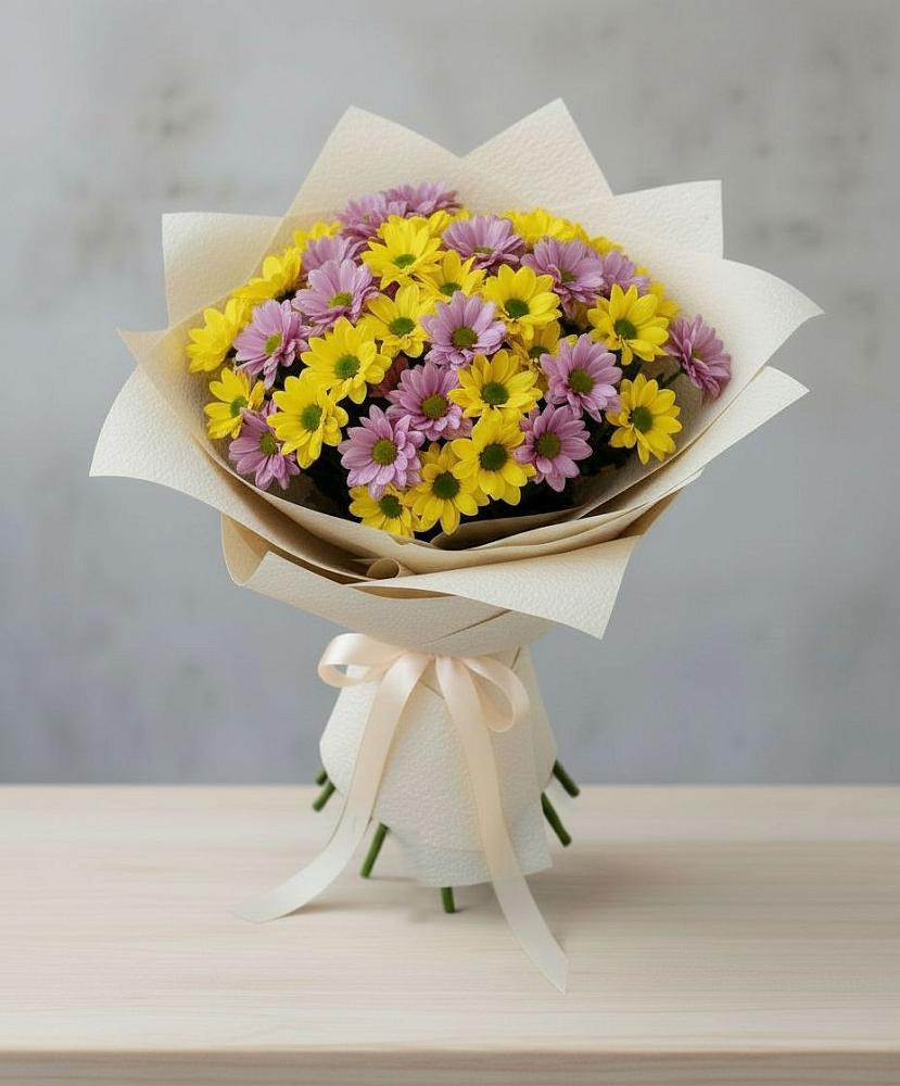 Букет цветов из: Хризантемы в Бурее